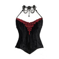BLOOD_SUPPLY_Beaded_Gothic_Rococo_Spiderweb_Boned_Waist_Women's_Velvet_Corsets_734338667629_MISSTT