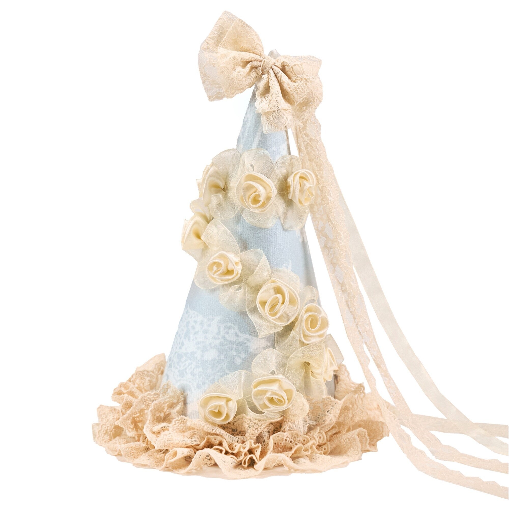 BLOOD_SUPPLY_Cherry_Mousse_Rococo_Retro_Cream_Embellished_Women's_Polyester_Half_Bonnets_1054925345479_MISSTT