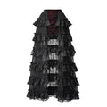 BLOOD_SUPPLY_Crimson_Gothic_Multi_Layer_Train_Women's_Polyester_Mid_Waist_Skirts_986414572006_MISSTT