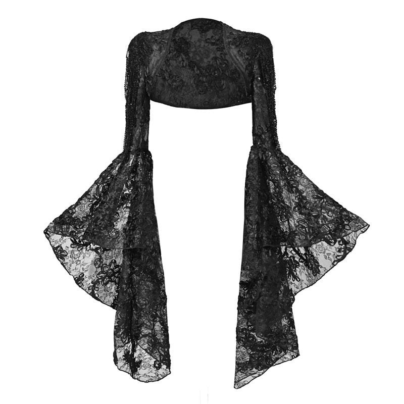 BLOOD_SUPPLY_Heavy_Beaded_Embroidered_Gothic_European_Flared_Sleeve_Women's_Polyester_Boleros_970990707548_MISSTT