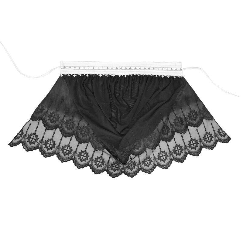 BLOOD_SUPPLY_Patchwork_Double_Layer_Lace_Gothic_Cross_Women's_Tulle_Veils_684750873612_MISSTT