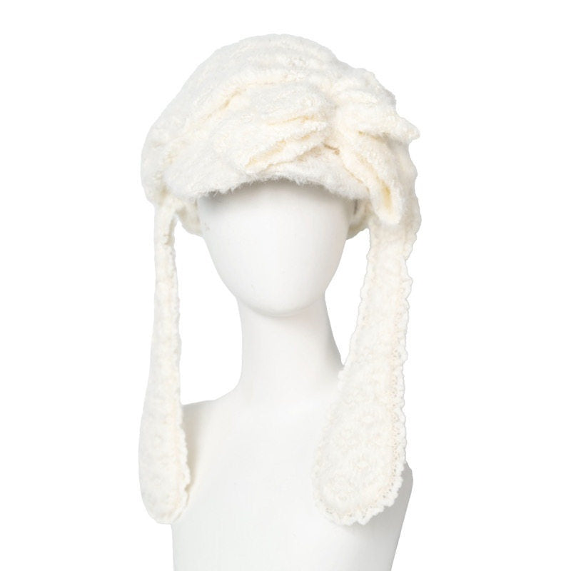 BLOOD_SUPPLY_Slavic_Princess_Cable_Knit_Detachable_Fur_Hooded_Women's_Acrylic_Short_Cardigans_998437194533_MISSTT
