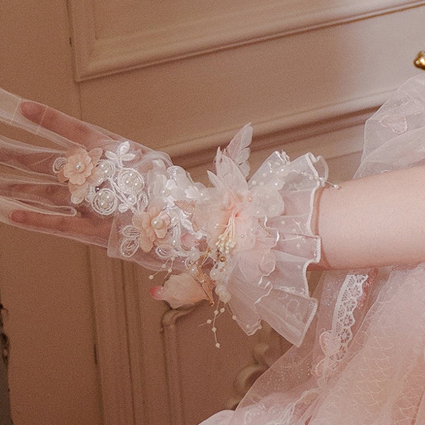 Cat_little_fairy_Bridal_Handmade_Wand_Headpiece_Bonnet_Gloves_Necklace_Women's_Accessories_919788933428_MISSTT