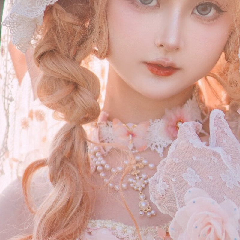 Cat_little_fairy_Pink_Handmade_Floral_Lolita_Women's_Headband_Wand_Necklace_Accessories_722061186853_MISSTT