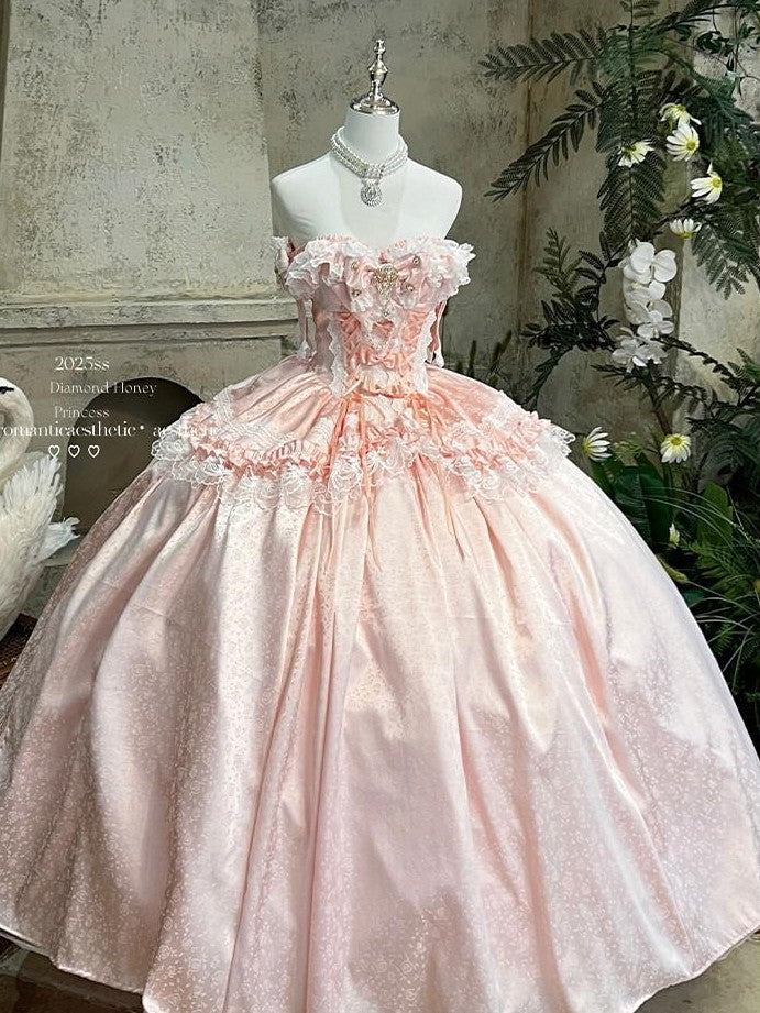 Diamond Sweetheart Butterfly Veil Romantic Ceremony Women's Jsk / Jumper Skirts