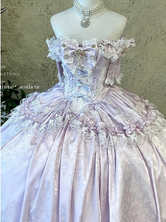 Diamond Sweetheart Butterfly Veil Romantic Ceremony Women's Jsk / Jumper Skirts