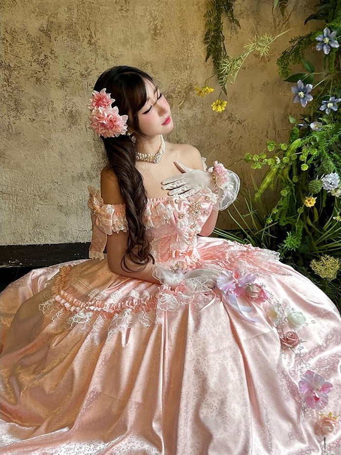 Diamond Sweetheart Butterfly Veil Romantic Ceremony Women's Jsk / Jumper Skirts