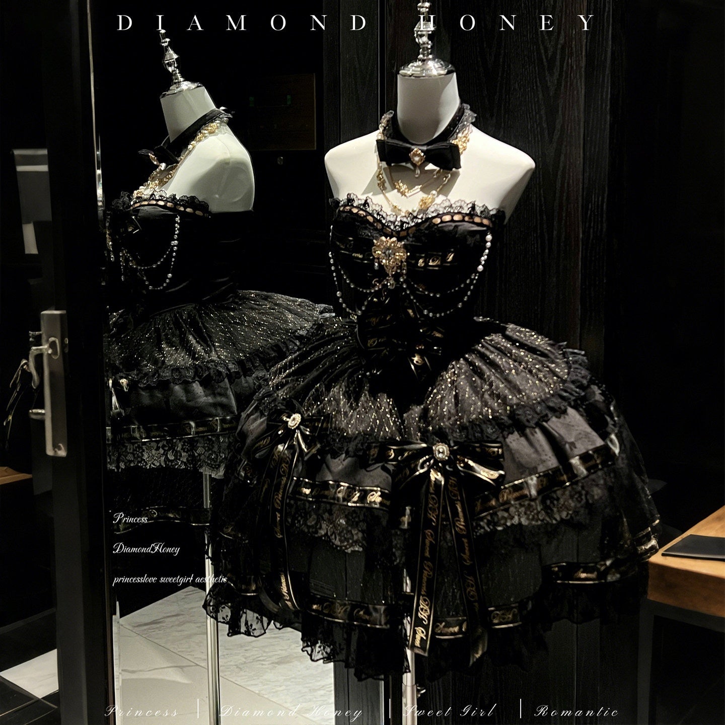 Diamond_Sweetheart_Gothic_High_Waist_Strapless_Zipper_Mini_Women's_Jsk_/_Jumper_Skirts_991558716986_MISSTT