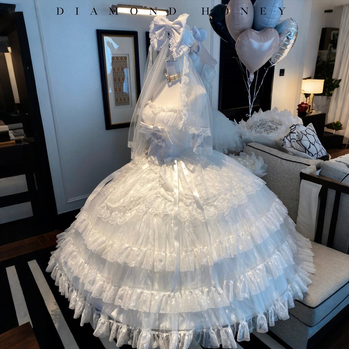 Diamond_Sweetheart_Heavy_Floral_Embroidery_Tie_Strapless_Women's_Other_Material_Jsk_/_Jumper_Skirts_977075183897_MISSTT