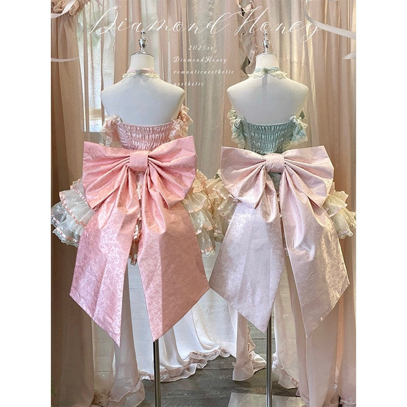 Diamond_Sweetheart_Mint_Blush_Heavy_Rose_Lace_Romantic_Princess_Women's_Jsk_/_Jumper_Skirts_920303109356_MISSTT