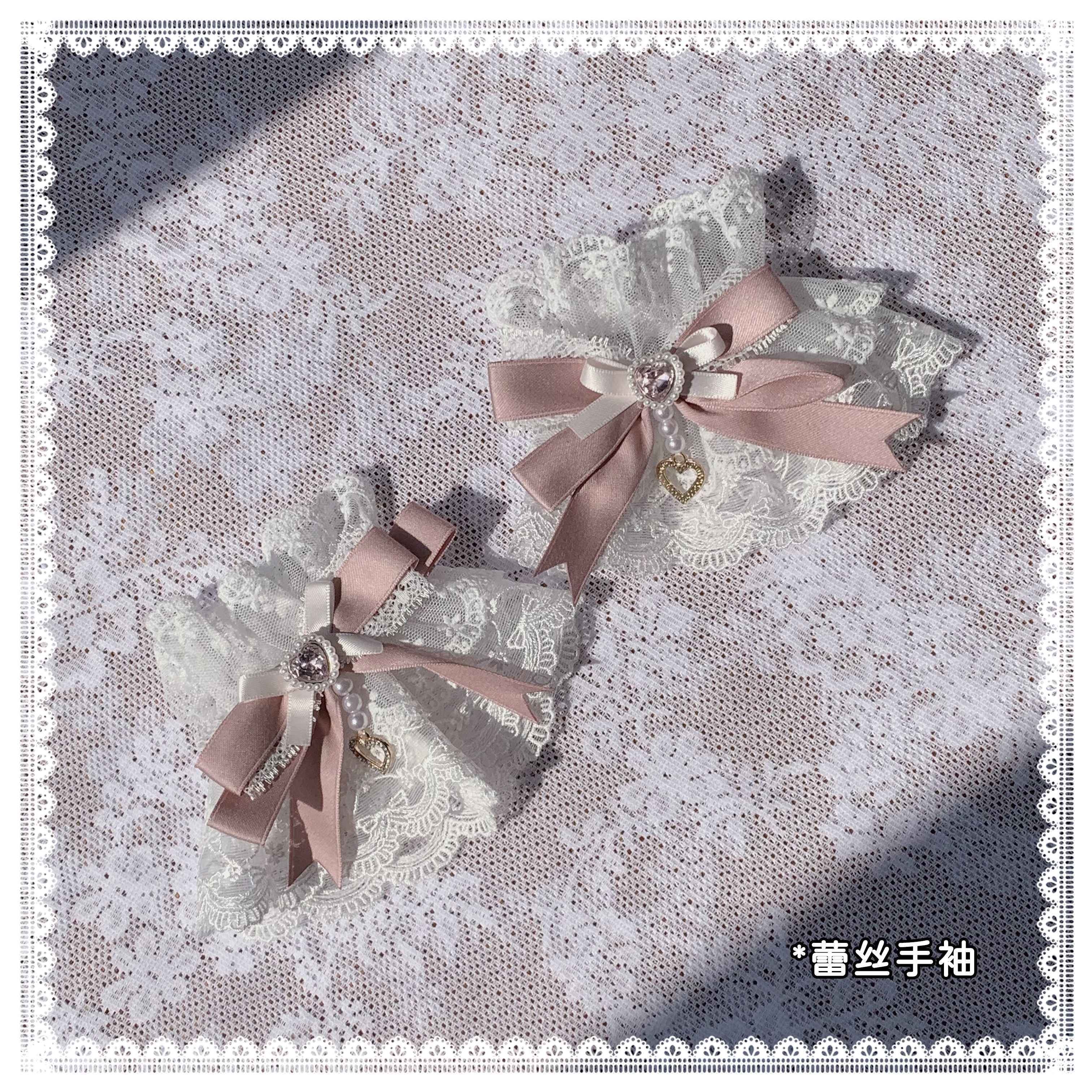 Ekomi_Strawberry_Rabbit_Floral_Print_Lace_A_Line_Round_Neck_Women's_Short_Sleeve_Op_1030815763969_MISSTT