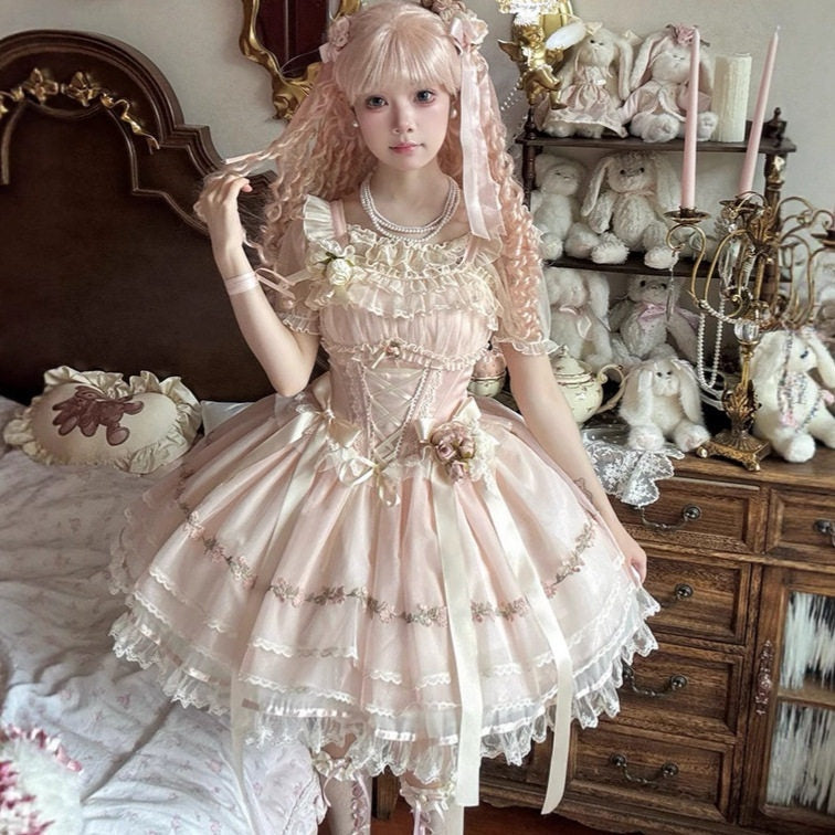 Jing_Mu_Ballet_Lolita_Princess_Sleeveless_Women's_Polyester_Jsk_/_Jumper_Skirts_946085176447_MISSTT