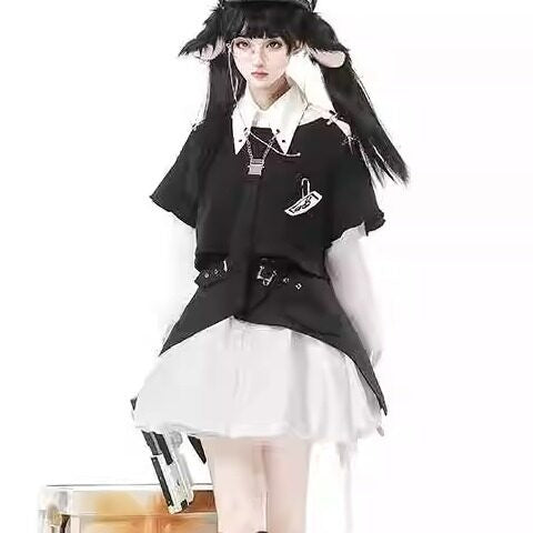 Jing_Mu_Black_Asymmetrical_Gothic_Lolita_Punk_Uniform_Women's_Long_Sleeve_Op_820458508749_MISSTT