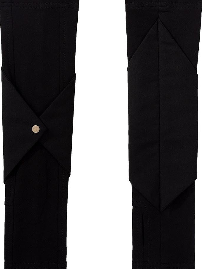 Jing Mu Black Belted Punk Lolita Collar Cloak Women's Gothic Full Coordination Sets