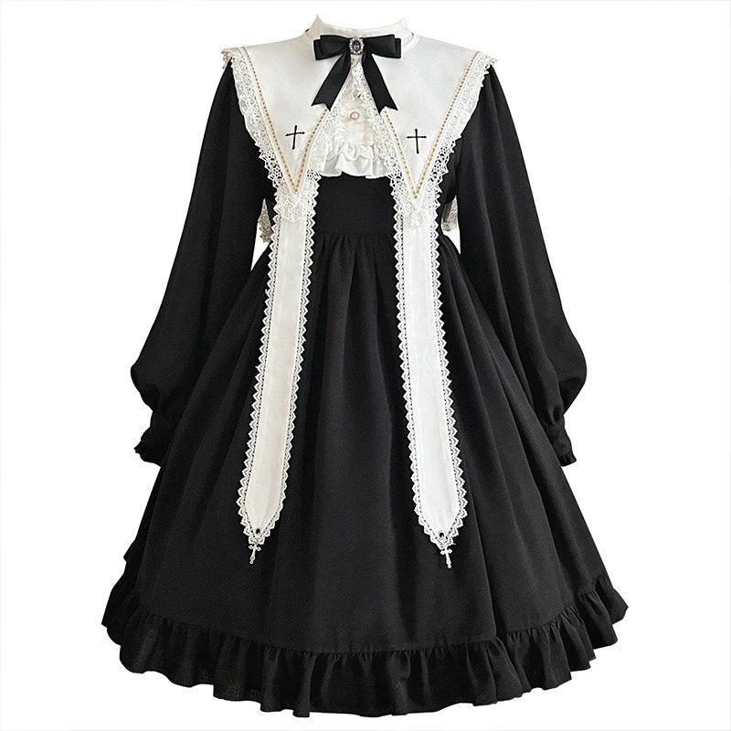 Jing_Mu_Black_Gothic_Cross_Classic_Lolita_Princess_Women's_Long_Sleeve_Op_730756722060_MISSTT
