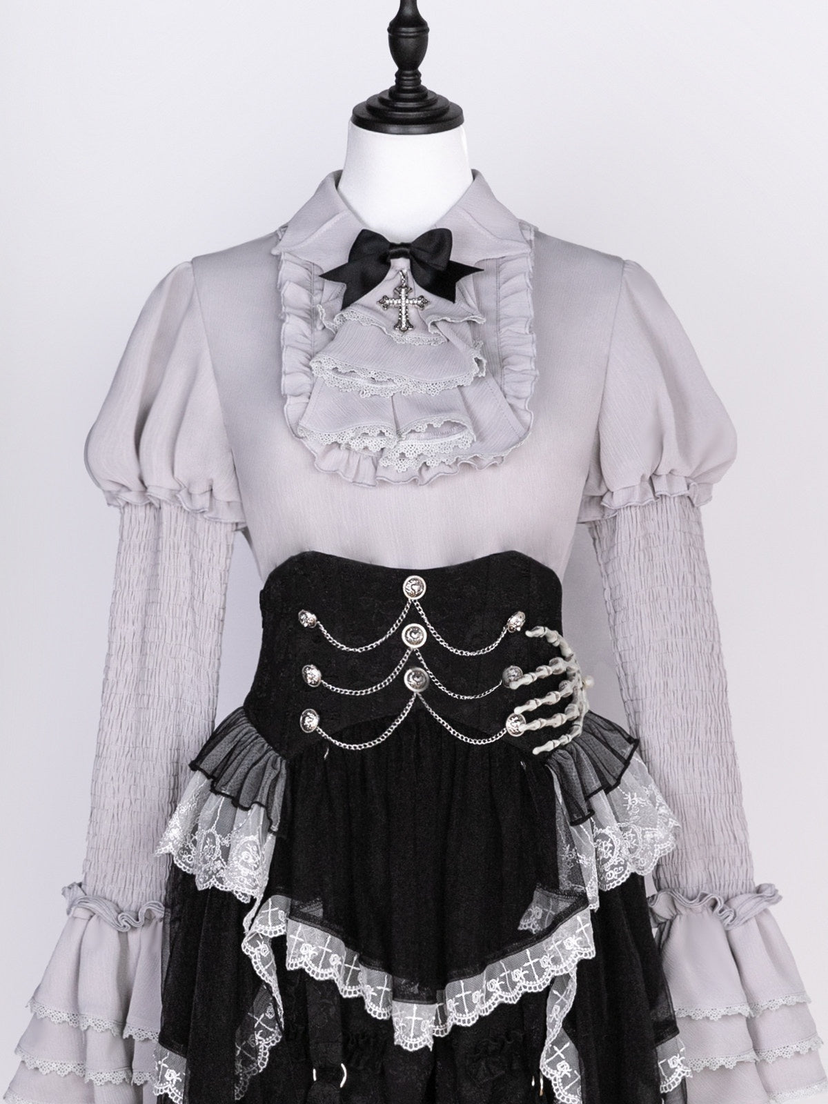 Jing_Mu_Dark_Fairytale_Gothic_Waist_Cinched_Lolita_Women's_Skirt_Sets_822587798625_MISSTT