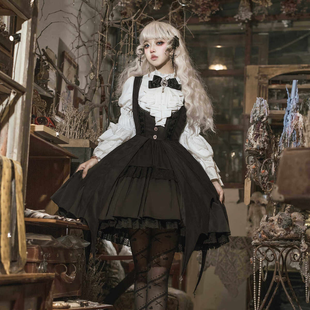 Jing_Mu_Dark_Gothic_Lolita_Witch_Suspender_Dress_Blouse_Hat_Women's_Jsk_Sets_828122608642_MISSTT