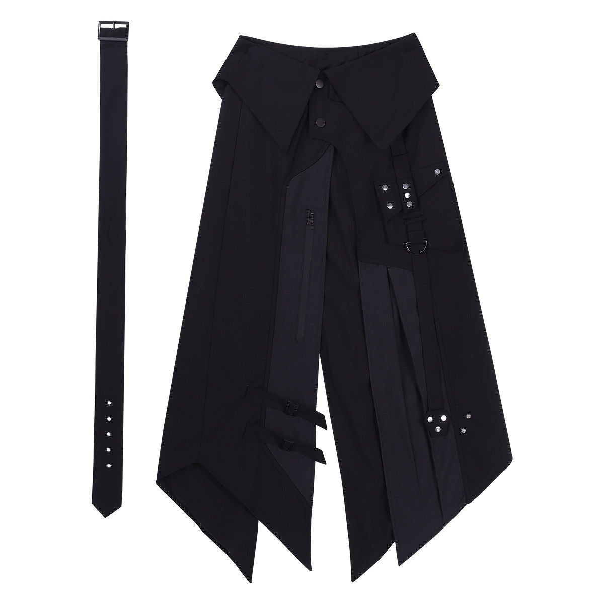 Jing_Mu_Dark_Gothic_V-neck_Samurai_Pants_Apron_Belt_Women's_Full_Coordination_Sets_894514875869_MISSTT