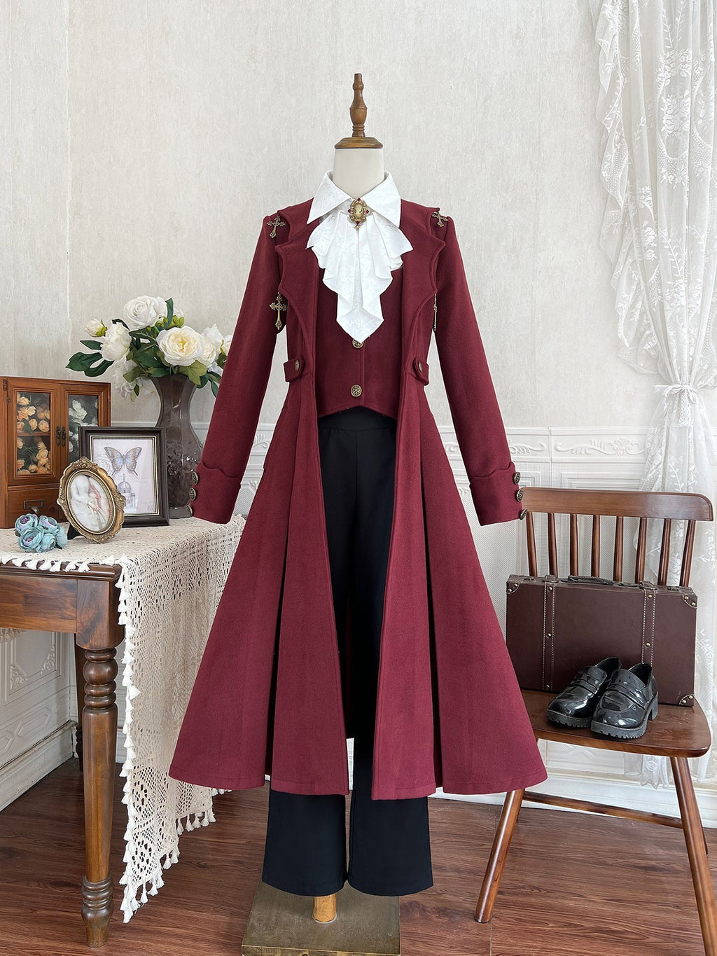 Jing_Mu_Dark_Gothic_Vampire_Prince_Court_Polo_Collar_Women's_Full_Coordination_Sets_964973448892_MISSTT