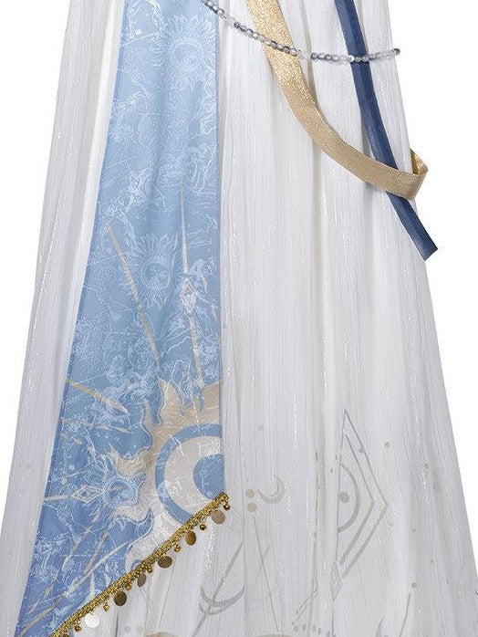 Jing Mu Dark Persian Embroidered Square Neck Women's Polyester Full Coordination Sets