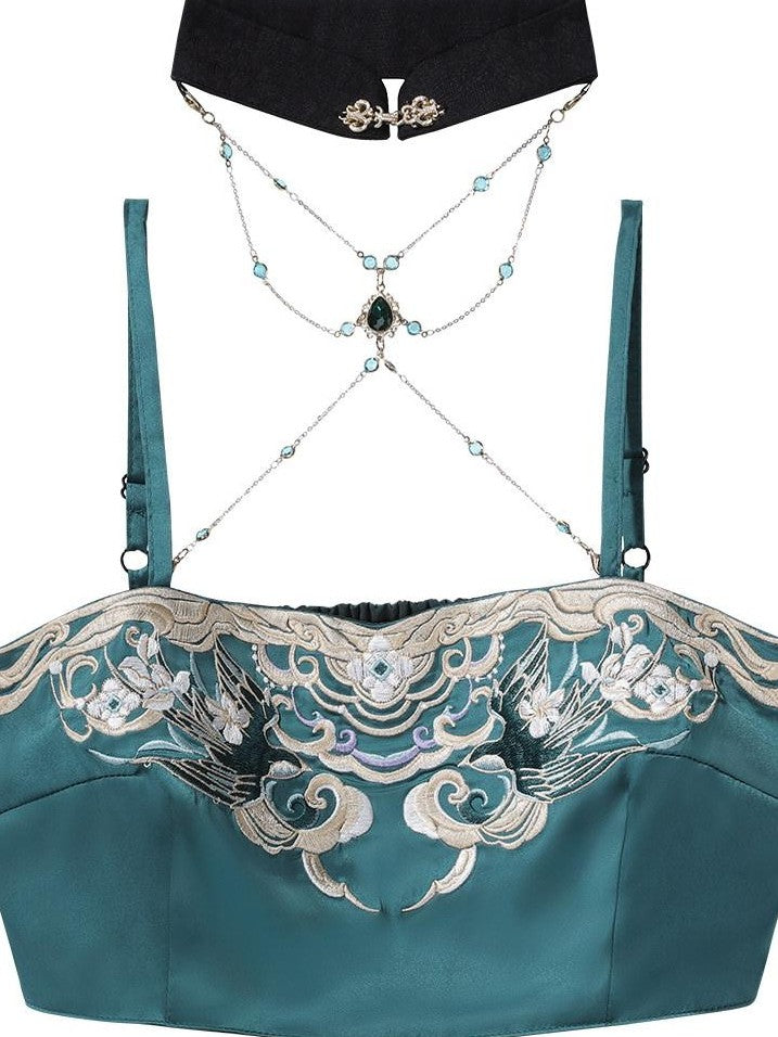 Jing Mu Dunhuang Color Exotic Lolita Ancient Women's Cosplay Full Coordination Sets