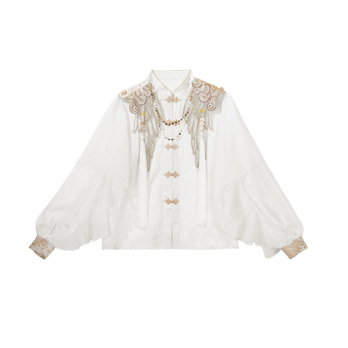 Jing_Mu_Embroidered_Crane_Han_Western_Fusion_Mamian_Women's_Polyester_Skirt_Sets_896237891234_MISSTT