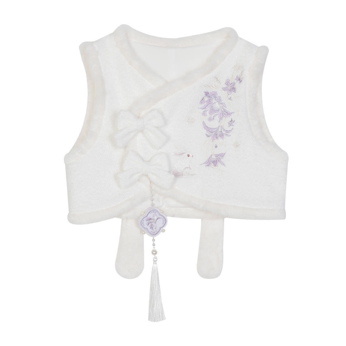 Jing_Mu_Embroidered_Qipao_Vest_Removable_Rabbit_Ears_Women's_Polyester_Long_Sleeve_Op_694707841868_MISSTT
