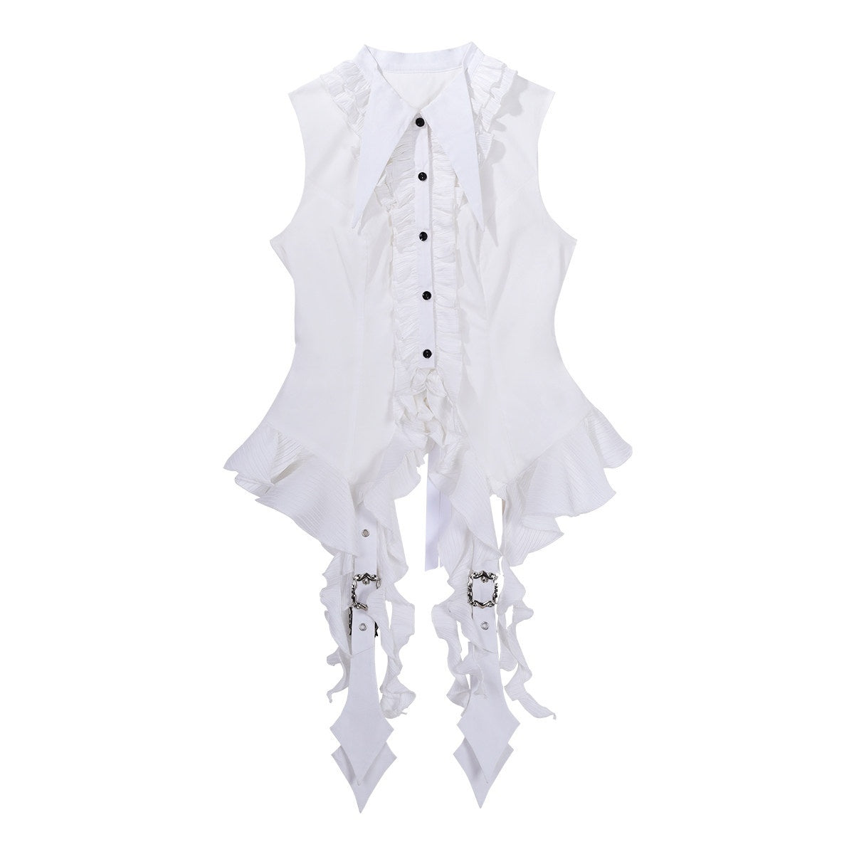 Jing_Mu_Gemstone_Embellished_Gothic_Lolita_Maid_Shirt_Collar_Women's_Skirt_Sets_892967832853_MISSTT