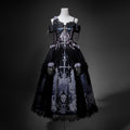 Jing_Mu_Gothic_Lolita_Skeletal_Corset_Floral_Chain_Strap_Jsk_Women's_Flared_Skirt_Sets_1057668863117_MISSTT