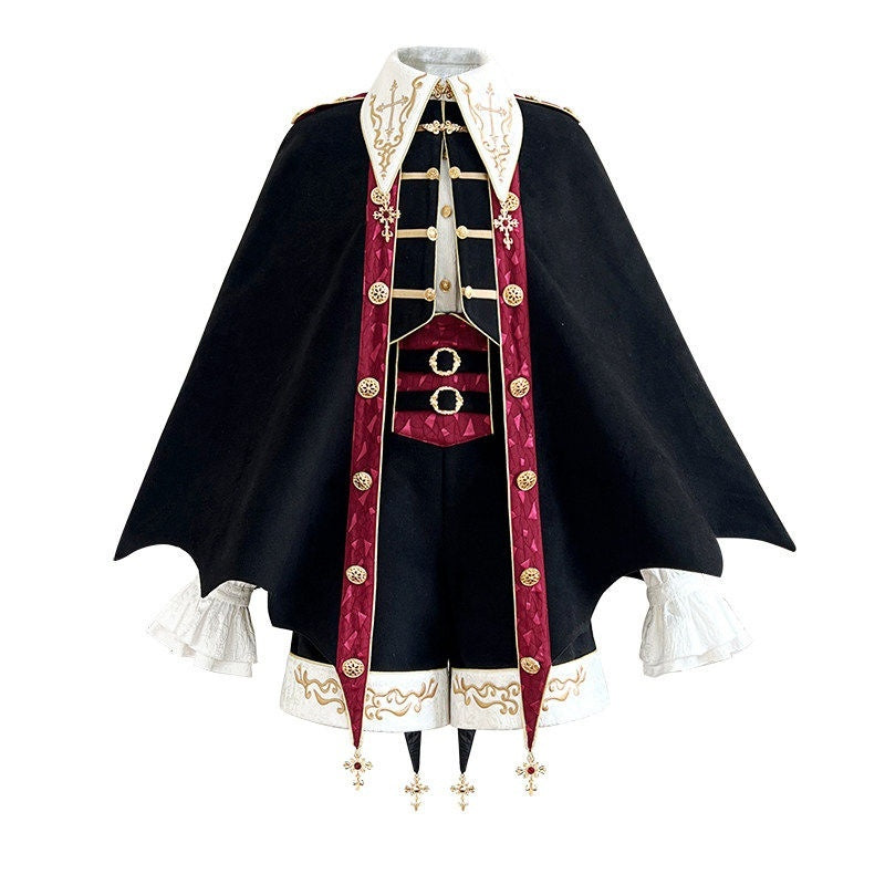 Jing_Mu_Gothic_Lolita_Vampire_Prince_Cape_Shirt_Shorts_Women's_Full_Coordination_Sets_987820861779_MISSTT