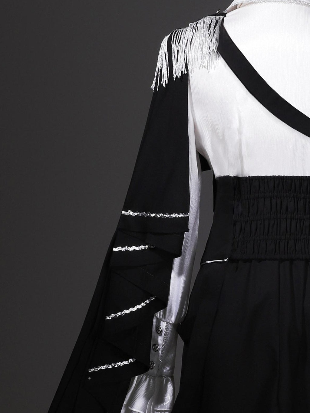 Jing Mu Gothic Prince Lolita Slim High Collar Epaulet Women's Full Coordination Sets