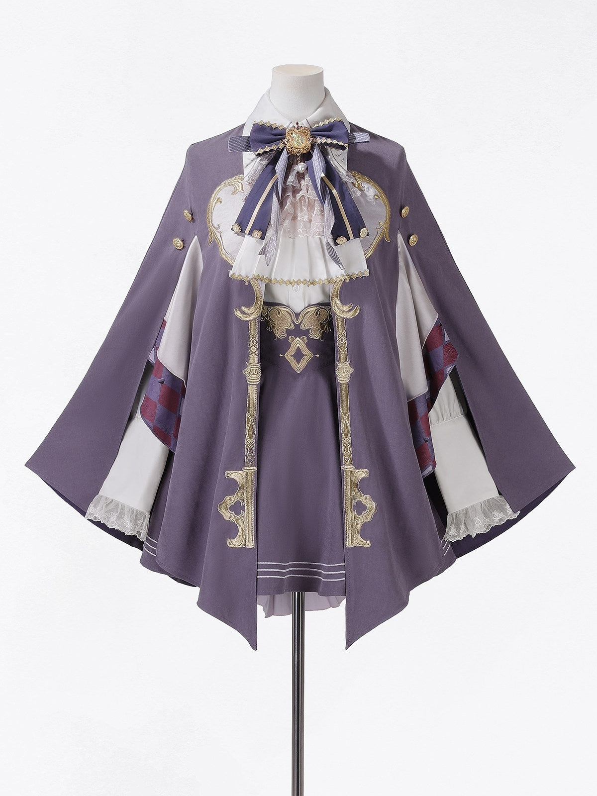 Jing_Mu_Lolita_Carnival_Magician_Prince_Cape_A_Line_Lapel_Women's_Skirt_Sets_982283376278_MISSTT