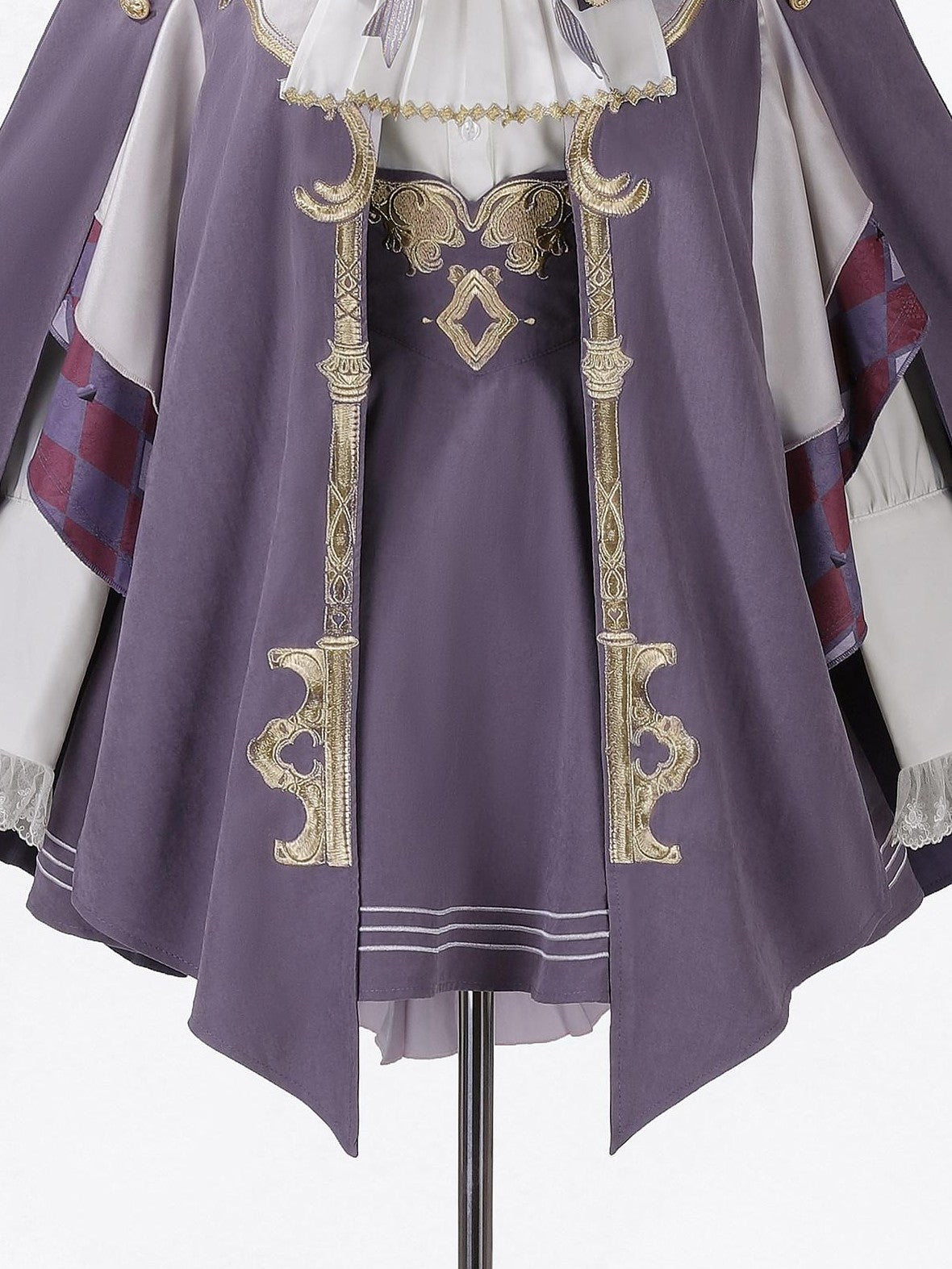 Jing Mu Lolita Carnival Magician Prince Cape A Line Lapel Women's Skirt Sets