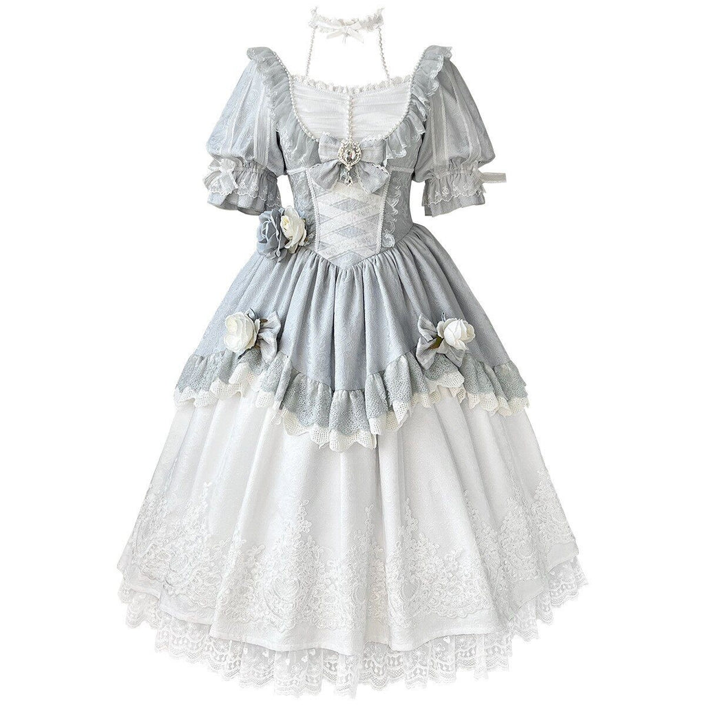 Jing_Mu_Lolita_Princess_Square_Neck_Aline_Zipper_Women's_Polyester_Short_Sleeve_Op_706393675326_MISSTT