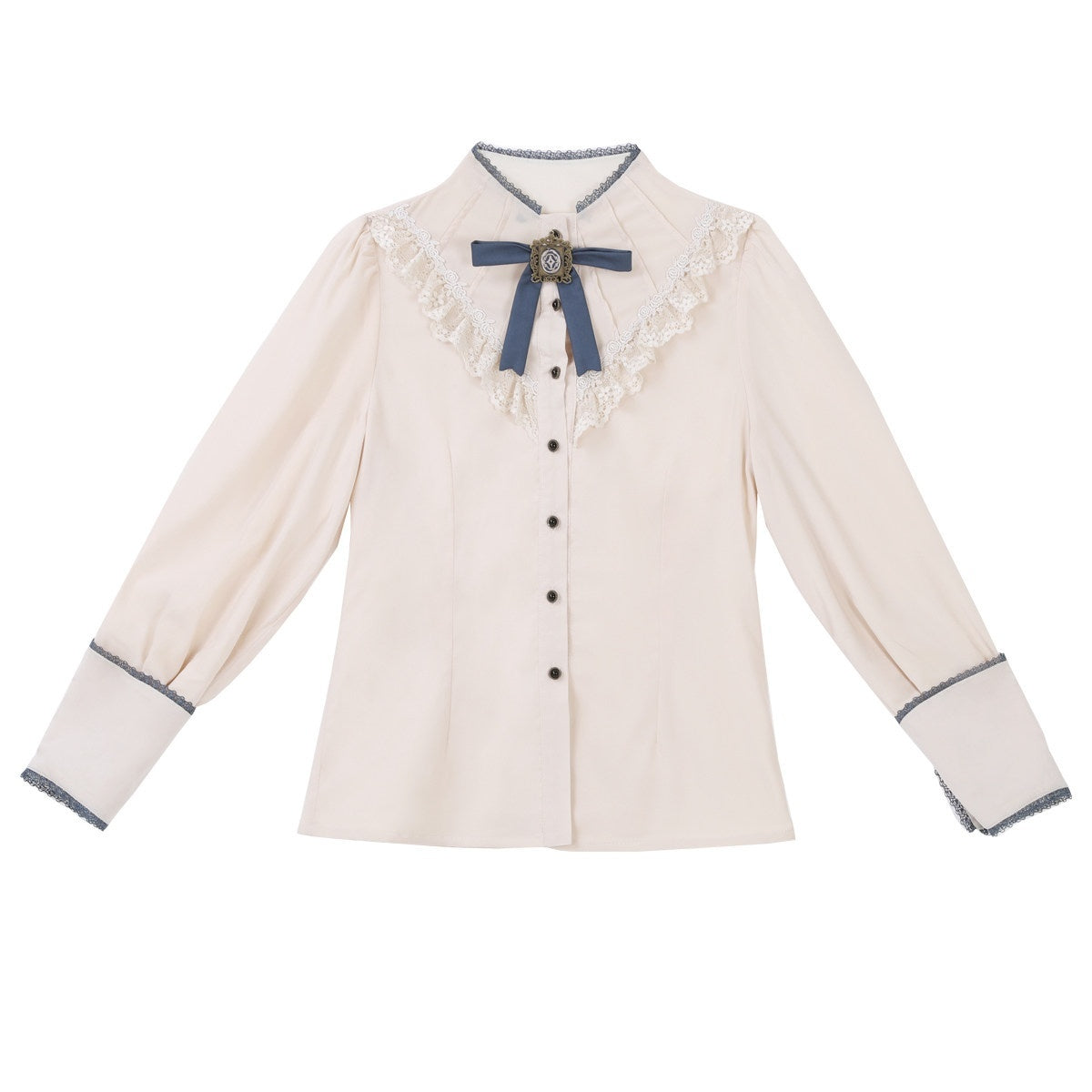 Jing_Mu_London_Letter_Lolita_Stand_Collar_Long_Sleeve_English_Academy_Women's_Skirt_Sets_880243354416_MISSTT