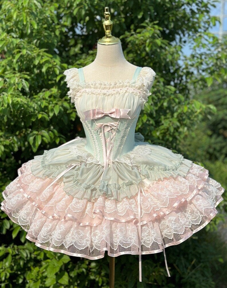 Jing_Mu_Pink_Ballet_Puff_Square_Neck_Strappy_Sweet_Lolita_Women's_Jsk_/_Jumper_Skirts_999973973116_MISSTT
