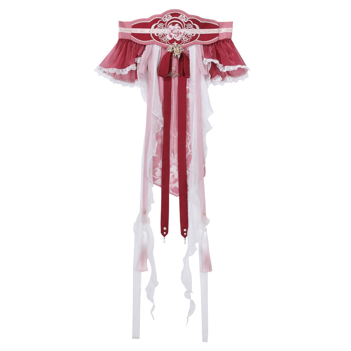 Jing_Mu_Pink_Chinese_Lolita_Feather_Sleeve_Waist_Sash_Women's_Jsk_/_Jumper_Skirts_919681694364_MISSTT