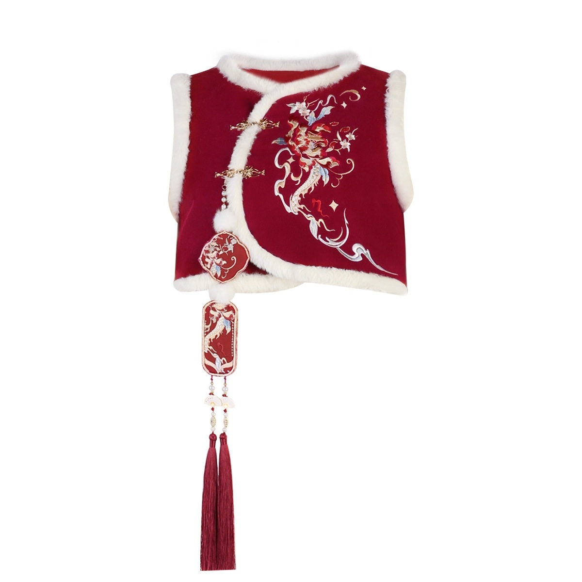 Jing_Mu_Red_Modified_Cheongsam_Vest_Two_Piece_Bell_Sleeve_Women's_Long_Sleeve_Op_745618682065_MISSTT