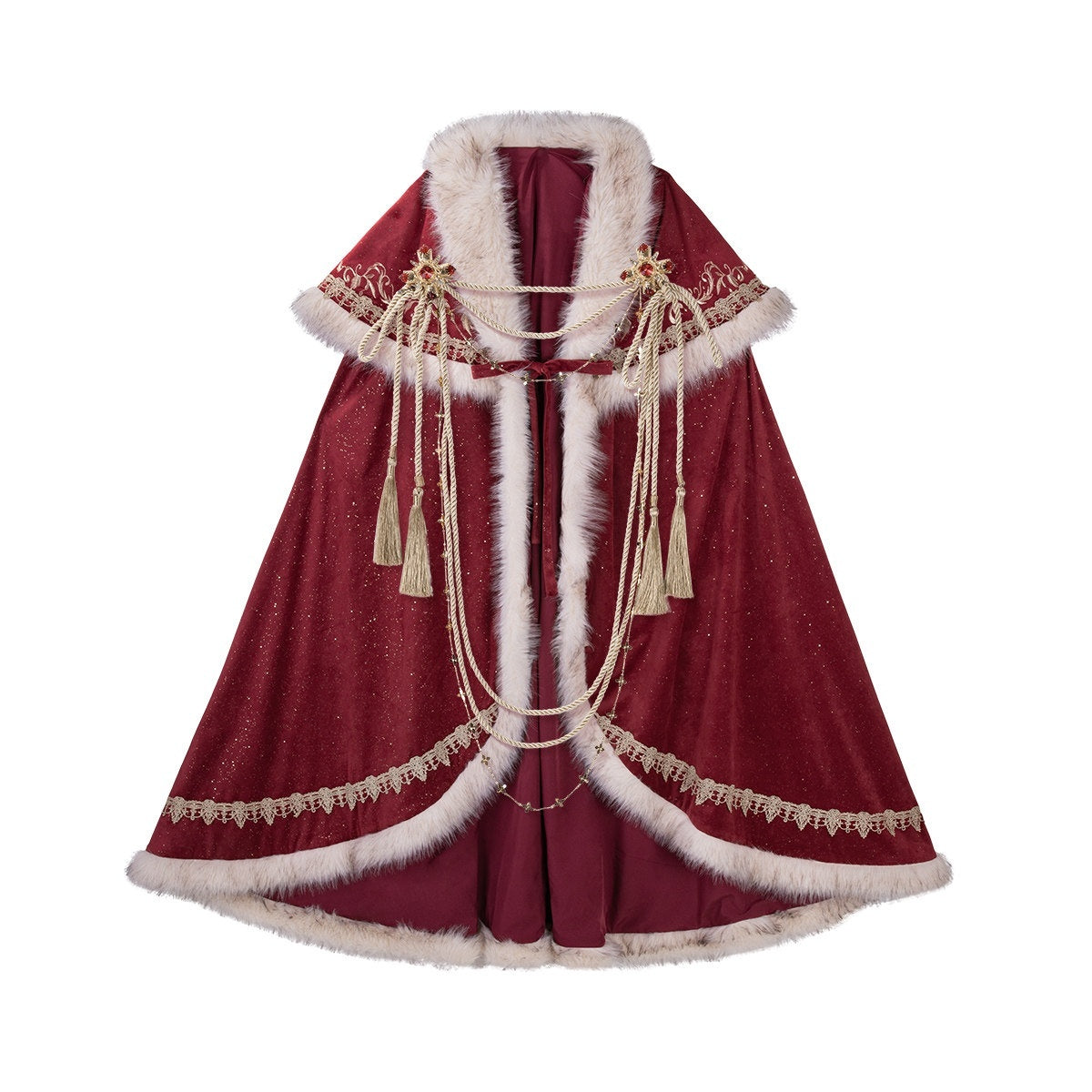 Jing_Mu_Royal_Coronation_Cape_Stand_Collar_Flared_Lolita_Red_Women's_Op_Sets_992242924582_MISSTT