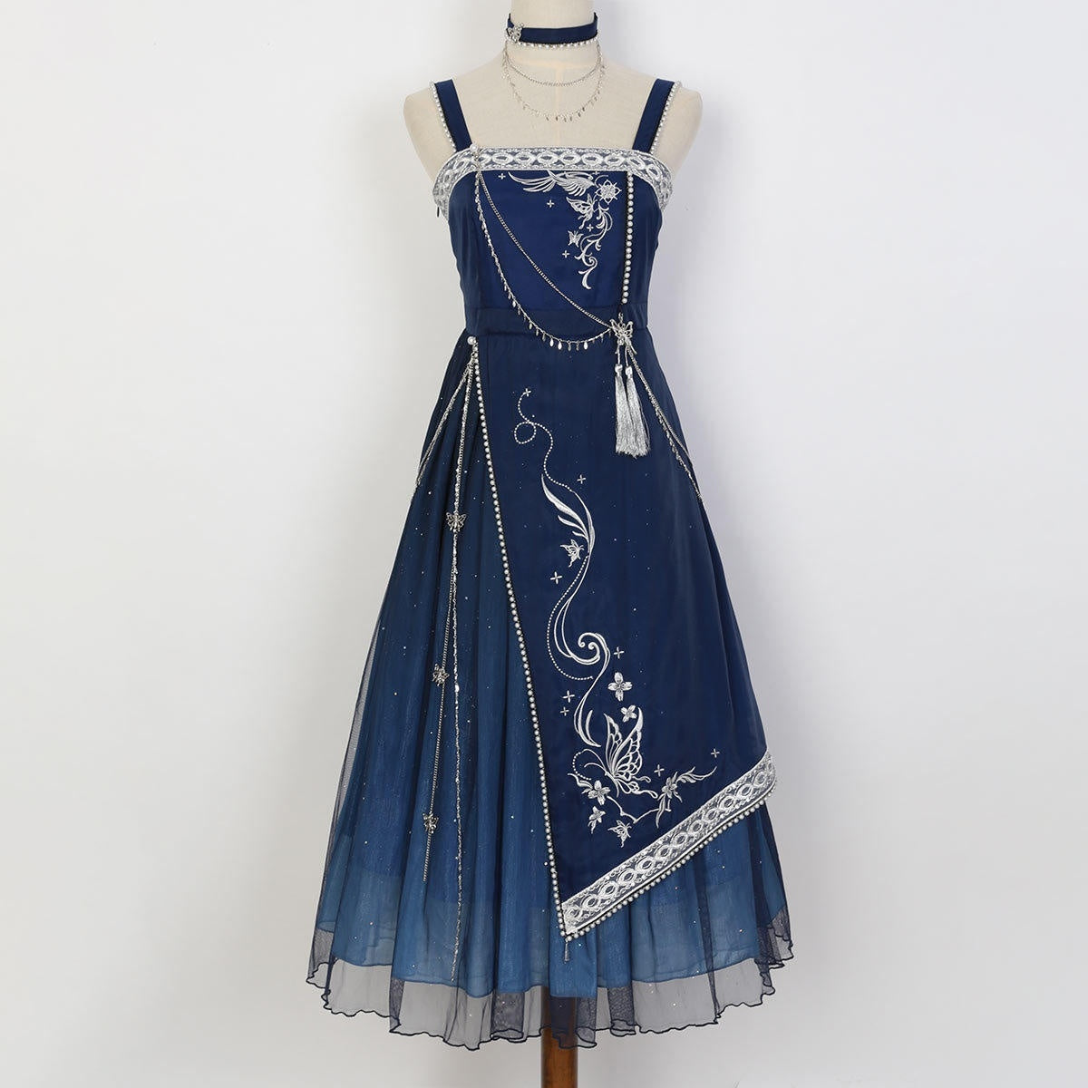 Jing_Mu_Starry_Dream_Chinese_Hanfu_Lolita_Modified_Women's_Polyester_Jsk_/_Jumper_Skirts_719680842643_MISSTT