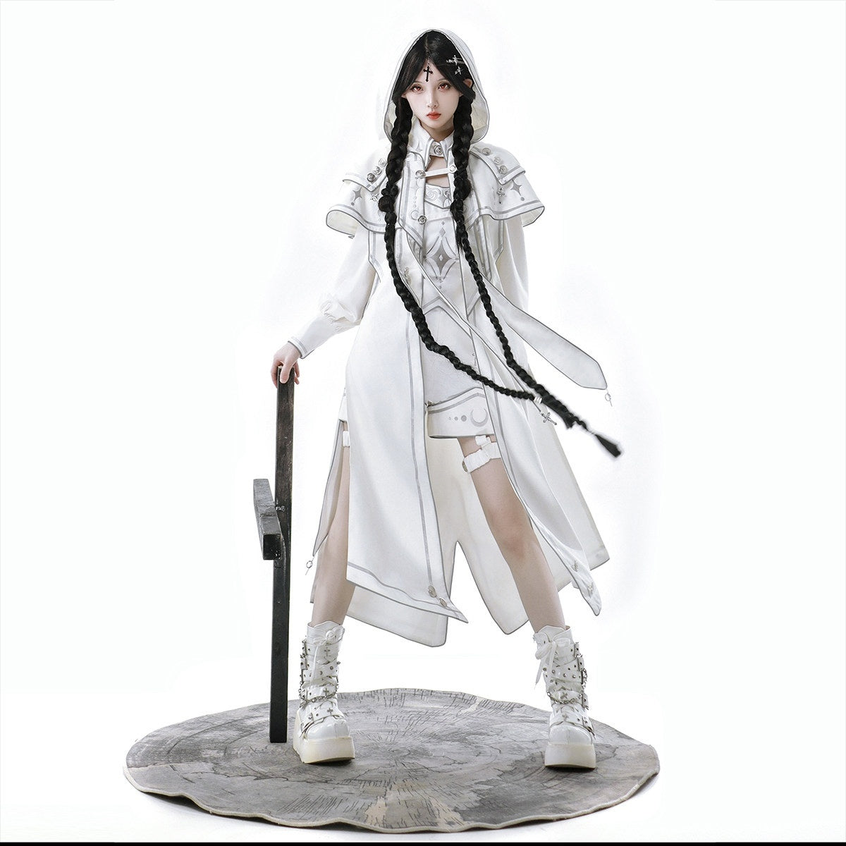 Jing_Mu_White_Bionic_Cyber_Gothic_Lolita_Cape_Women's_Full_Coordination_Sets_820009419814_MISSTT