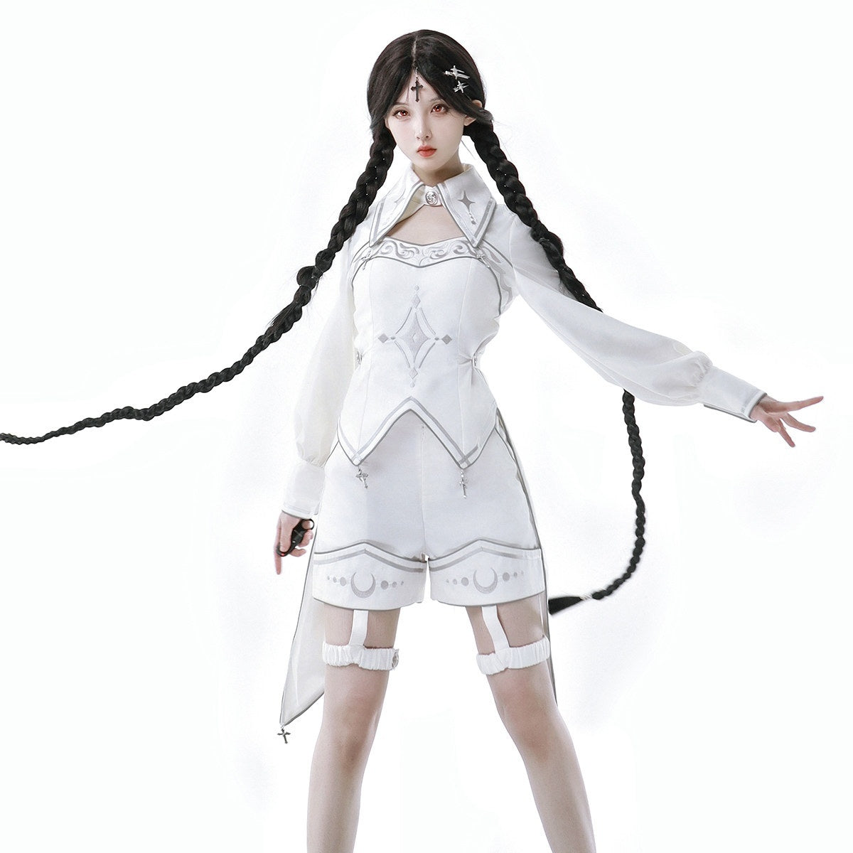 Jing_Mu_White_Bionic_Cyber_Gothic_Lolita_Cape_Women's_Full_Coordination_Sets_820009419814_MISSTT