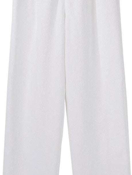 Jing Mu White Moonlit Knight Lolita Tailcoat Shirt Pants Women's Full Coordination Sets