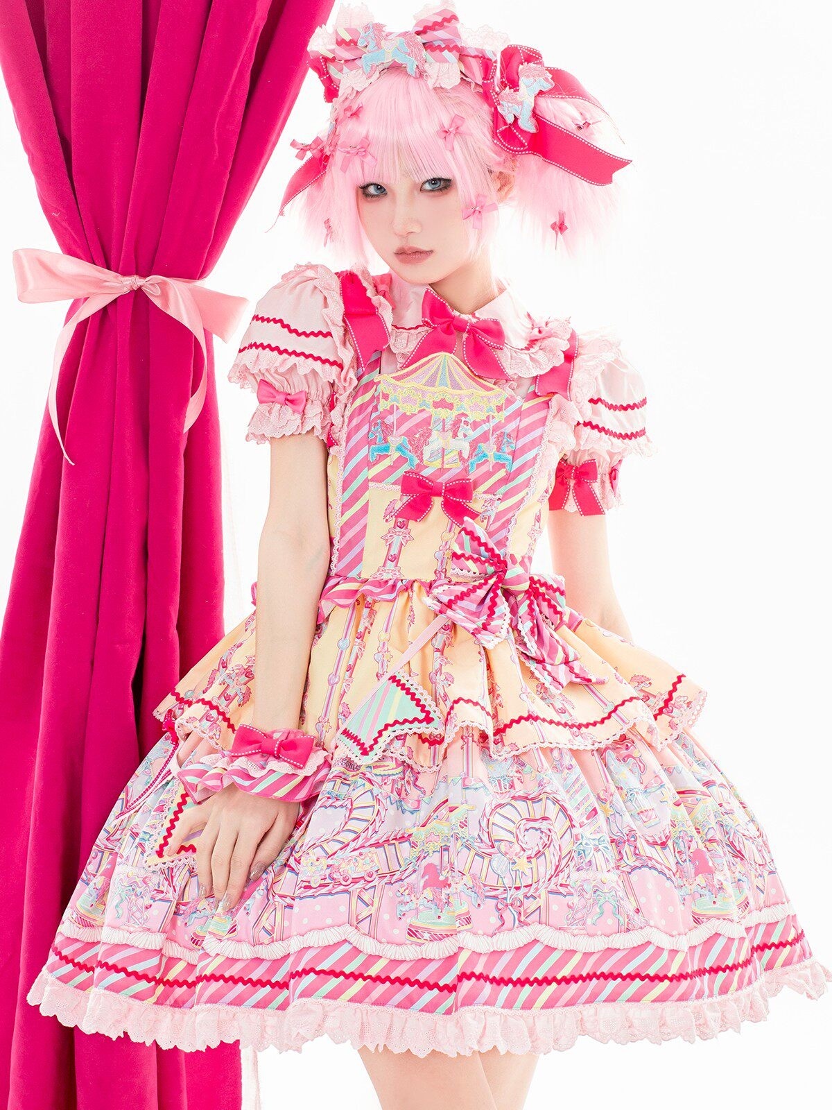Letter_from_Unknown_Stars_Candy_Amusement_Park_Sweet_Lolita_Suspender_Women's_Jsk_/_Jumper_Skirts_736422765253_MISSTT
