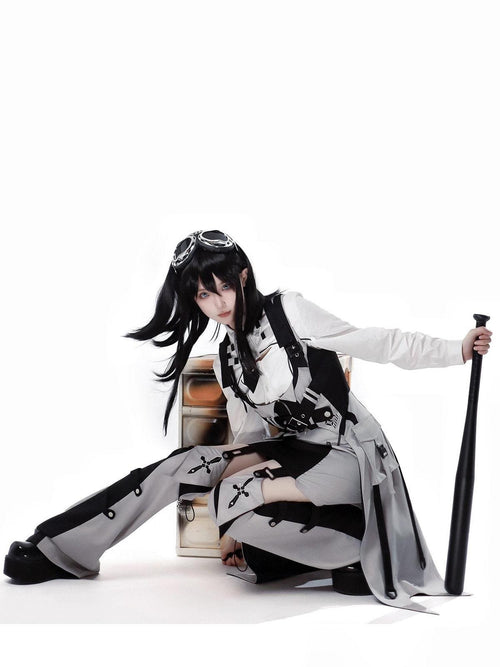 Letter from Unknown Stars Celestial Lolita Long Sleeve Vest Tie Legwarmers Women's Jsk Sets