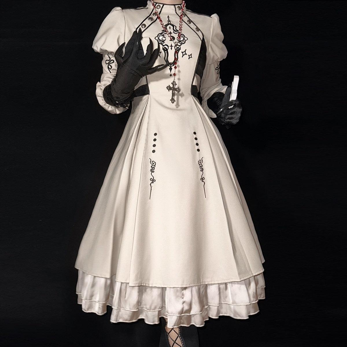 Letter_from_Unknown_Stars_Dark_Moon_Sigil_Original_Mini_Gothic_Lolita_Women's_Long_Sleeve_Op_772395909100_MISSTT