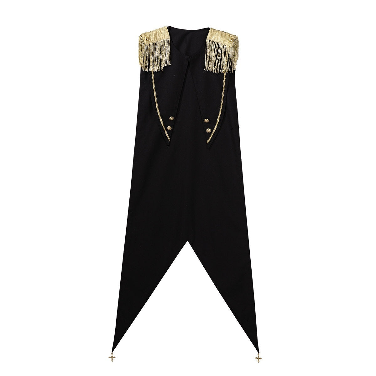 Letter_from_Unknown_Stars_Gilded_Vow_Gold_Foil_Print_Gothic_Lolita_Women's_Short_Sleeve_Op_909736540027_MISSTT
