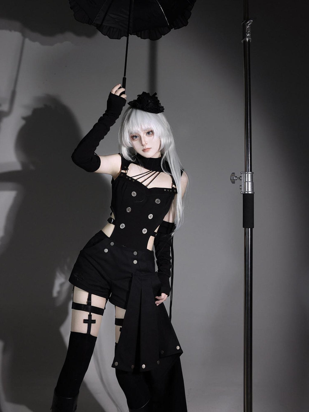 Letter from Unknown Stars Masquerade Phantom Thief Dark Gothic Lolita Women's Jsk / Jumper Skirts