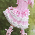 SOS_MEME_CLUB_Pink_Striped_Bow_Puffed_Lolita_Mid_Waist_Elastic_Women's_Poly_Cotton_Skirts_1040730598824_MISSTT
