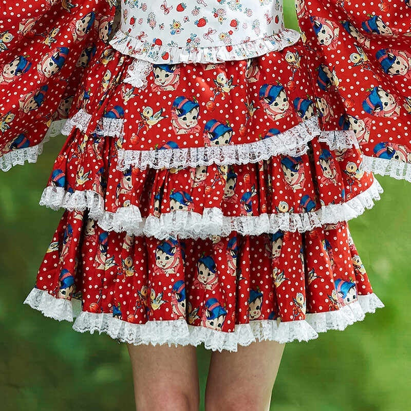 SOS_MEME_CLUB_Retro_Lolita_Ruffle_Print_Tiered_Cake_A_Line_Women's_Lace_Skirts_785634533677_MISSTT